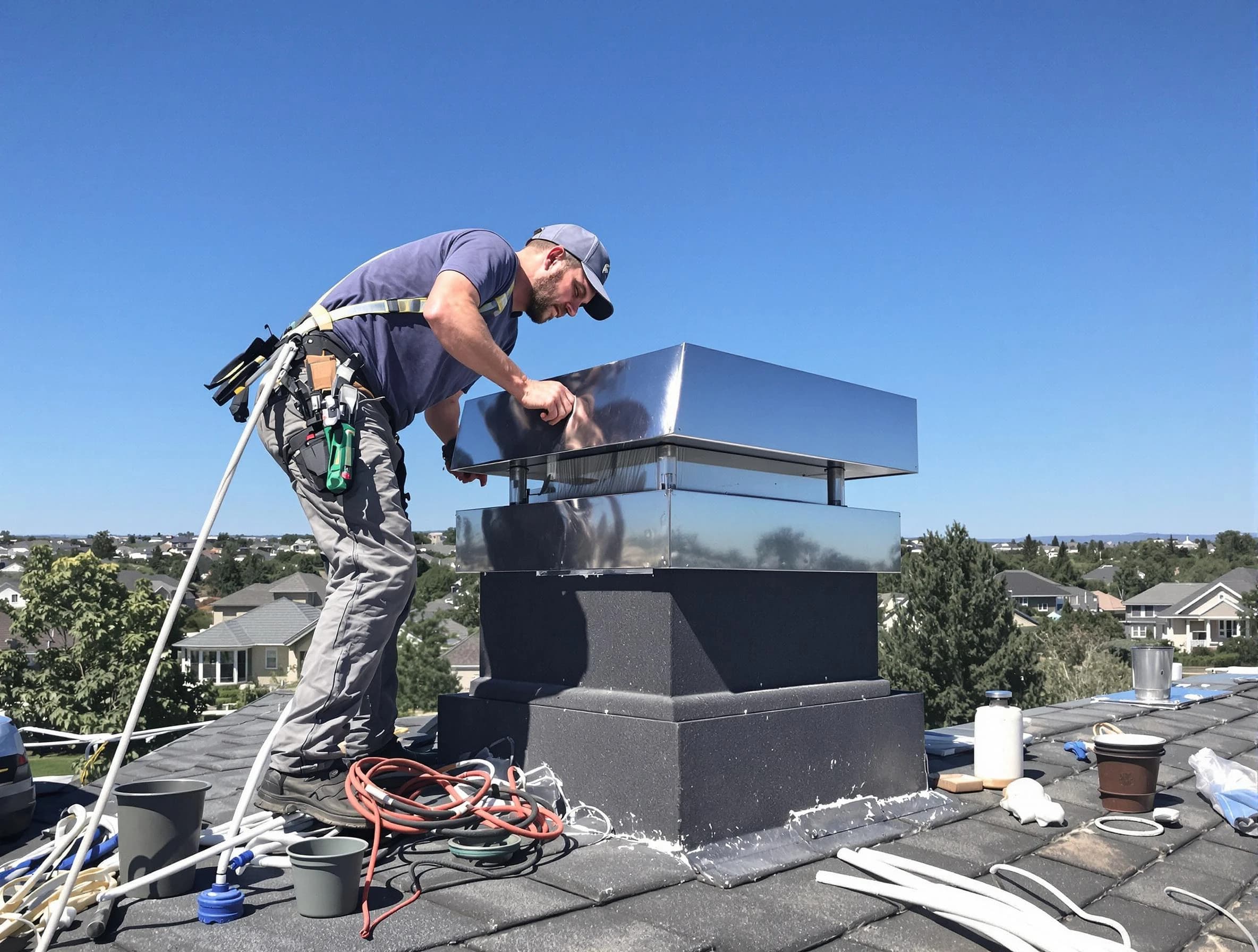 Chimney Cap Services service in Manchester, VA