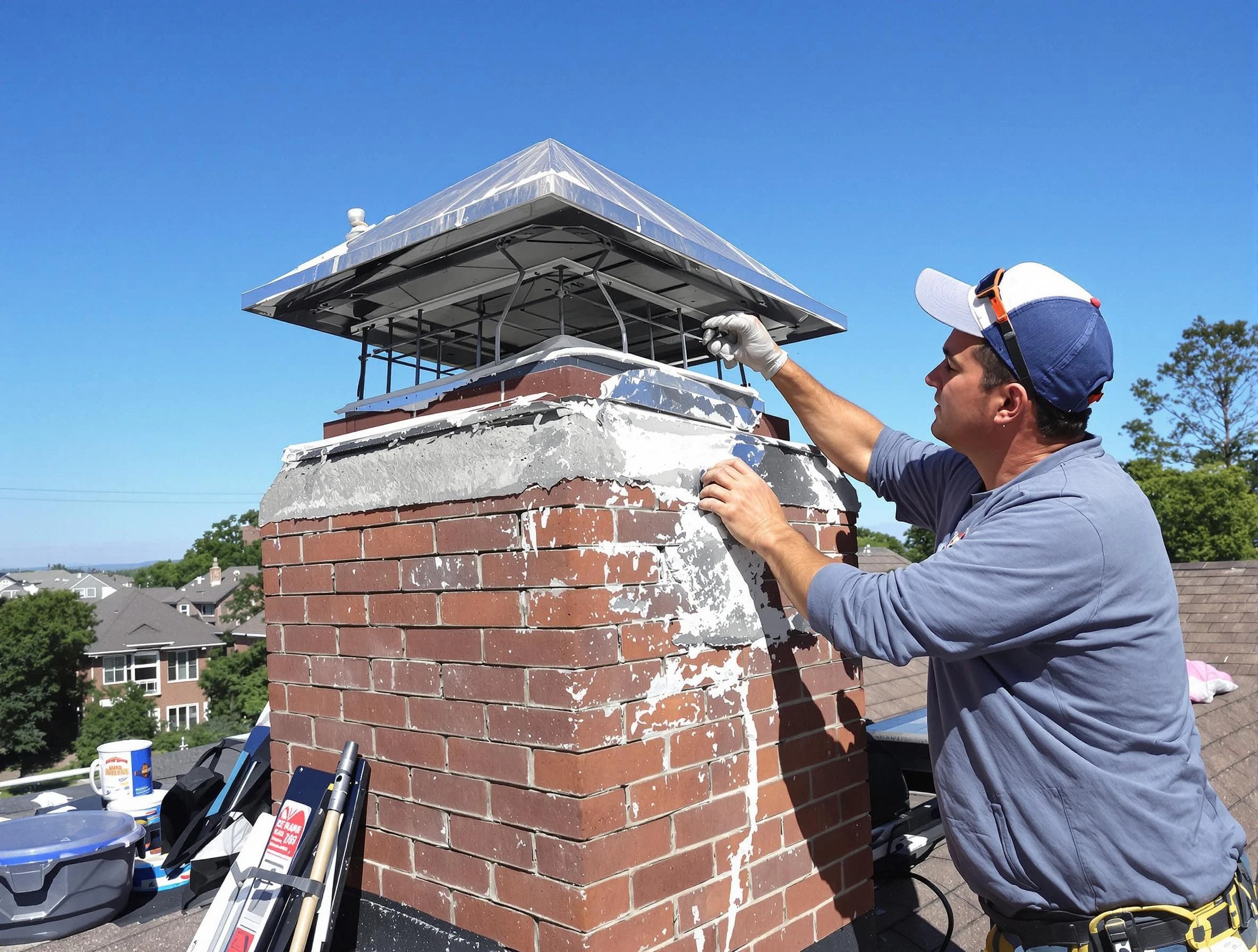 Chimney Crown Services service in Manchester, VA