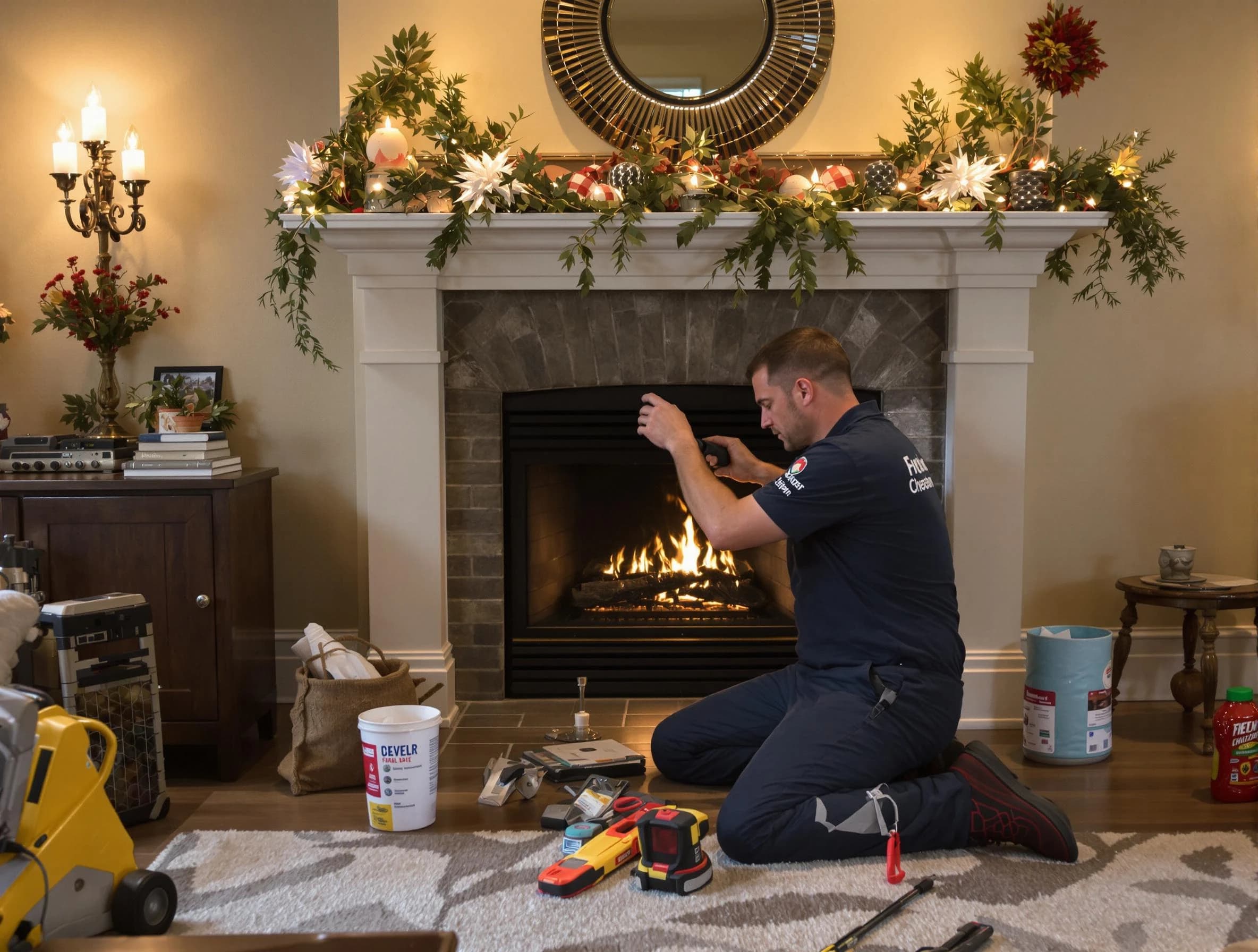 Manchester Chimney Sweep offering fireplace maintenance services in Manchester, VA