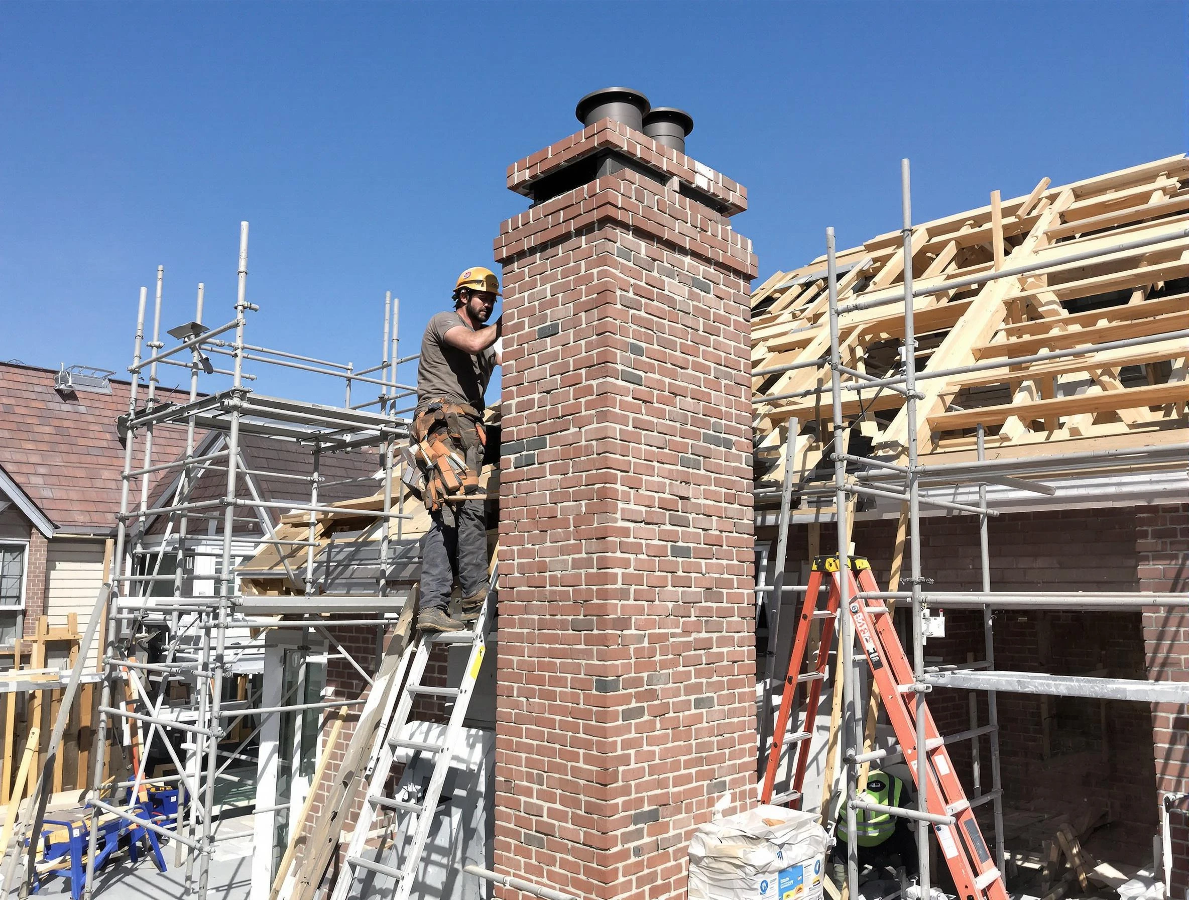 New chimney installation completed by Manchester Chimney Sweep in Manchester, VA