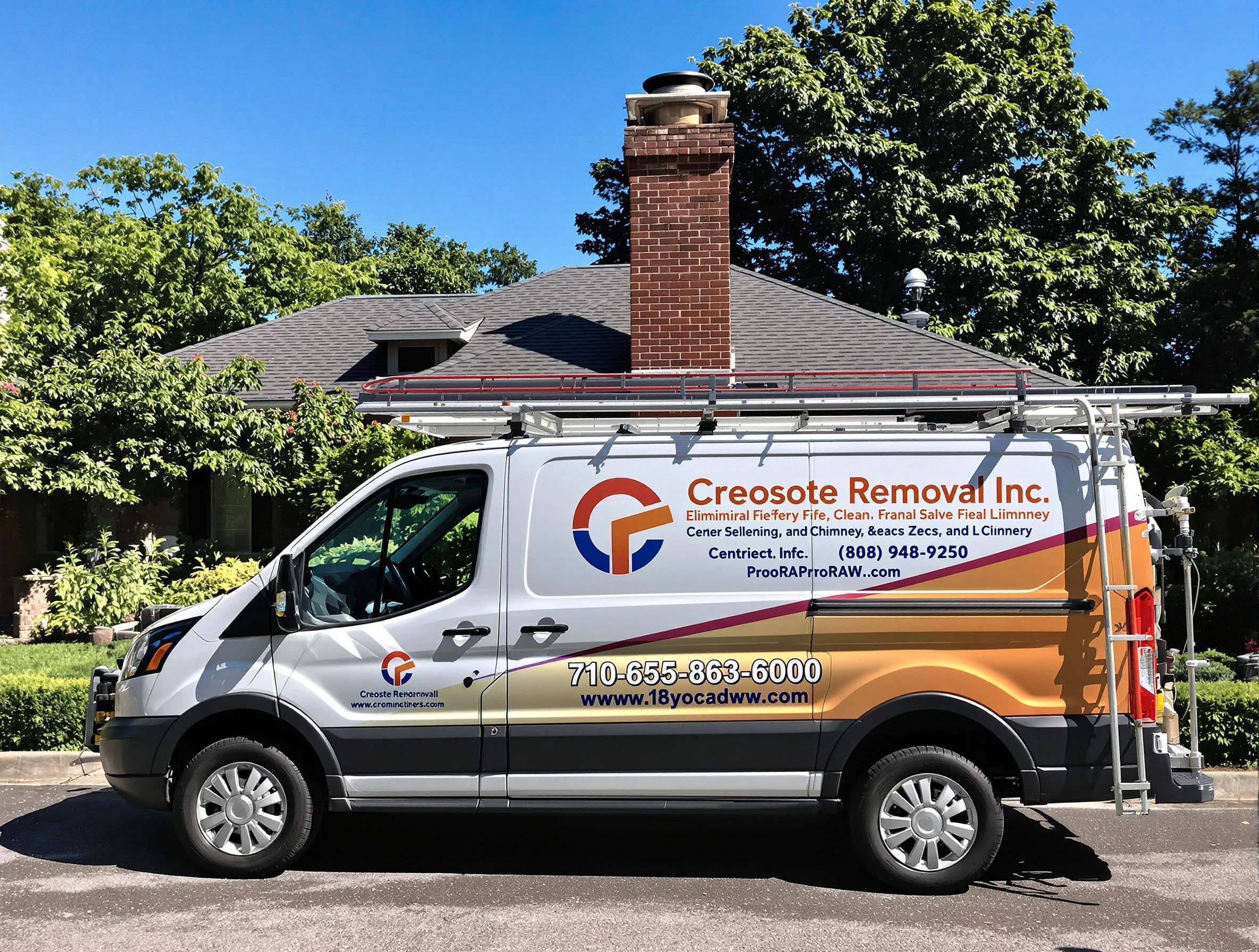 Manchester Chimney Sweep technician removing creosote safely in Manchester, VA